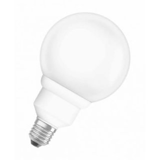 Osram Energiesparlampe Dulux Globe 15W = 65W E27 827 warmweiß 2700K