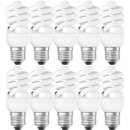 10 x Radium ESL Energiesparlampe Ralux Spin RXE-SP 15W...