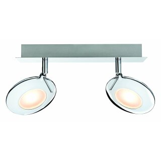 Paulmann LED Wand- & Deckenleuchte Spotlights Orb Chrom 2 x 3W 230V