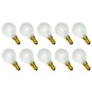 10 x Leuci Glühbirne Tropfen 15W E14 MATT Glühlampe 15 Watt Glühbirnen warmweiß dimmbar