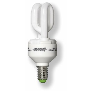 Megaman Energiesparlampe Petit Economy 5W E14 235lm warmweiß 2700K