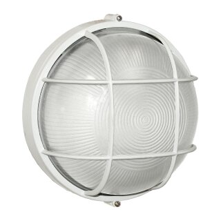 REV Rundleuchte Aluminium E27 max. 100 Watt weiß IP44 geeignet für LED