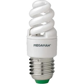 Megaman Energiesparlampe Spirax Slim 5W E27 270lm warmweiß 2700K