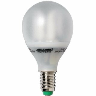 Megaman Energiesparlampe Ping Pong 5W E14 200lm warmweiß 2700K