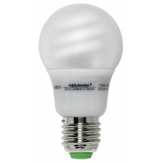 Megaman Energiesparlampe Ultra Compact Classic 11W E27 570lm warmweiß 2700K