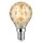 Paulmann LED Filament Tropfen 2,5W fast 25W E14 Krokoeis Gold extra warmweiß 2500K