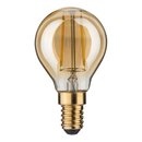 Paulmann LED Filament Tropfen 2,5W fast 25W E14 gold gelüstert extra warmweiß 2500K