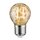 Paulmann LED Filament Tropfen 2,5W fast 25W E27 Krokoeis Gold extra warmweiß 2500K