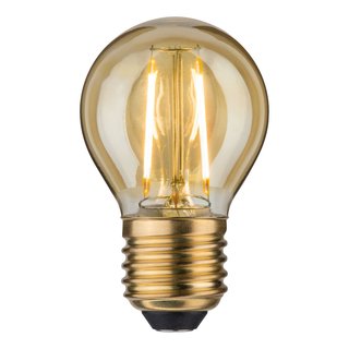 Paulmann LED Filament Tropfen 2,5W = 25W E27 Gold gelüstert extra warmweiß 2500K