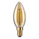 Paulmann LED Filament Kerze 2,5W ~ 25W E14 Gold gelüstert extra warmweiß 2500K