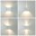 LED Wandleuchte weiß außen & innen verstellbarer Lichtausfall 6W COB 490lm warmweiß