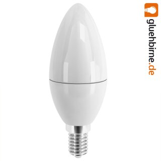 LED Kerze 3,5W = 25W MATT E14 Kerzen 250lm Glühlampe Glühbirne LED warmweiß