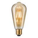 Paulmann LED Vintage Rustika Filament Edisont ST64 5W E27 Gold extra warmweiß 2500K