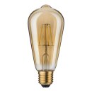 Paulmann LED Vintage Rustika Filament Edisont ST64 5W E27 Gold extra warmweiß 2500K