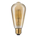 Paulmann LED Vintage Rustika Filament Edisont ST64 4W E27 Gold extra warmweiß 1700K Goldlicht 1879 classic edition