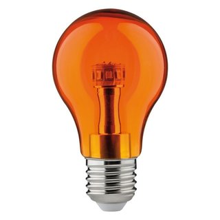 Paulmann LED Leuchtmittel Birnenform 1W E27 klar Orange