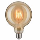 Paulmann LED Filament Globe G125 6,5W = 36W E27 Gold...