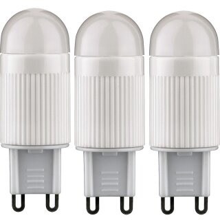 3 x Paulmann LED Leuchtmittel Stiftsockel 2,4W = 19W G9...