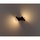 LED Außenleuchte verstellbar modern anthrazit 2 x 6,5W warmweiß Aluminium IP54