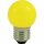 LightMe Deco LED Tropfen 0,5W E27 IP44 GELB