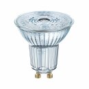 3 x Osram LED Glas Reflektor Base PAR16 50 4,3W = 50W GU10 350lm warmweiß 2700K