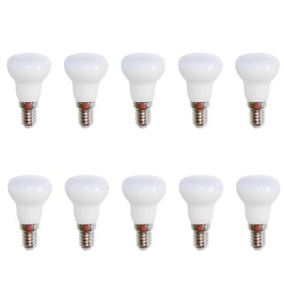 10 x LED Leuchtmittel Reflektor R39 3W = 25W E14 Matt...