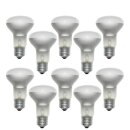 10 x Reflektor Glühbirne R63 60W E27 matt...