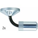 Paulmann Wire System Light&Easy Wandspanner flexibel 2 x 42mm Chrom matt Metall