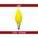 Glühbirne Glühlampe Kerzen bunt 25W 40W E14 rot gelb grün blau