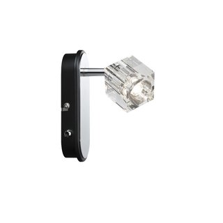 Paulmann Wand- & Deckenleuchte Spotlights IceCube LED 1 x 3W 230V LED warmweiß mit Schalter