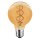 LED Spiral Filament Rustika Globe G95 5W E27 gold gelüstert extra warmweiß 1800K DIMMBAR
