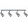 Paulmann Wand- & Deckenleuchte Spotlights Meli Nickel satiniert 4 x 8W GU10 230V Energy Saver