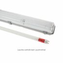 LED Feuchtraumleuchte Wannenleuchte 157cm IP65 für 2 x T8 LED Röhre G13 150cm