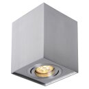 Deckenleuchte Aufbauleuchte Downlight Eckig Aluminium...