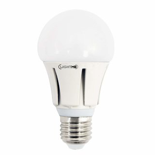 LightMe LED Leuchtmittel Birnenform 10W = 62W E27 840lm kaltweiß Tageslicht 6000K