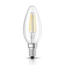 Neolux LED Leuchtmittel Kerze Classic B40 4W = 40W E14 klar 470lm warmweiß 2700K
