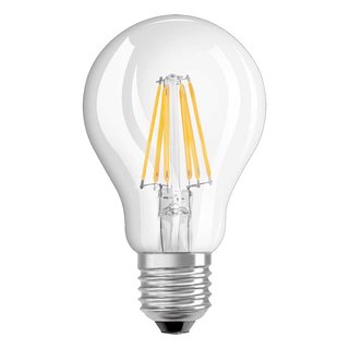 Neolux LED Filament Leuchtmittel Birnenform 4W = 40W E27 klar 470lm warmweiß 2700K