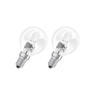 2 x Neolux Halogen Leuchtmittel Tropfen Classic P 20W =...
