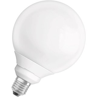 Osram Energiesparlampe Dulux Superstar Globe G120 20W = 100W E27 matt 1100lm warmweiß