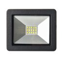 LED SMD Fluter 10W 700lm IP65 schwarz kaltweiß 6500K 120° direkt an 230V