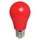 LED Leuchtmittel Birnenform A60 3W E27 ROT IP54 Kunststoff