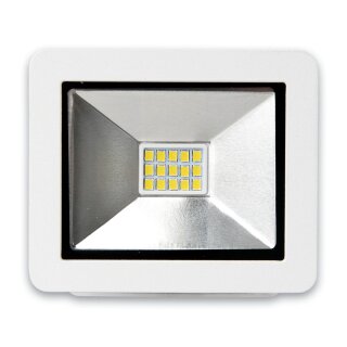 LED SMD Fluter 10W 700lm IP65 weiß kaltweiß 6500K 120° direkt an 230V