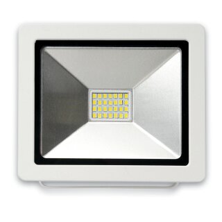 LED SMD Fluter 20W 1400lm IP65 weiß warmweiß 3000K 120° direkt an 230V