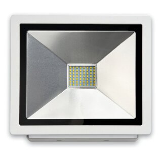 LED SMD Fluter 50W 3500lm IP65 weiß kaltweiß 6500K 120° direkt an 230V