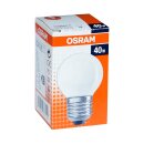 1 x Osram Glühbirne Tropfen 40W E27 MATT Glühlampe Glühbirnen Glühlampen