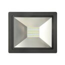 LED SMD Fluter 100W 6500lm IP65 schwarz kaltweiß 6500K 120° direkt an 230V