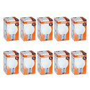 10 x Osram Glühbirne Tropfen 40W E27 MATT Glühlampe...