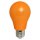 LED Leuchtmittel Birnenform A60 3W E27 ORANGE IP54 Kunststoff