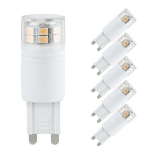 10 x Mini LED Stiftsockellampe G9 6W neutralweiß 550lm Stiftsockel Leuchtmittel 