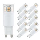 10 x Paulmann LED Leuchtmittel 2W G9 230V 180lm...